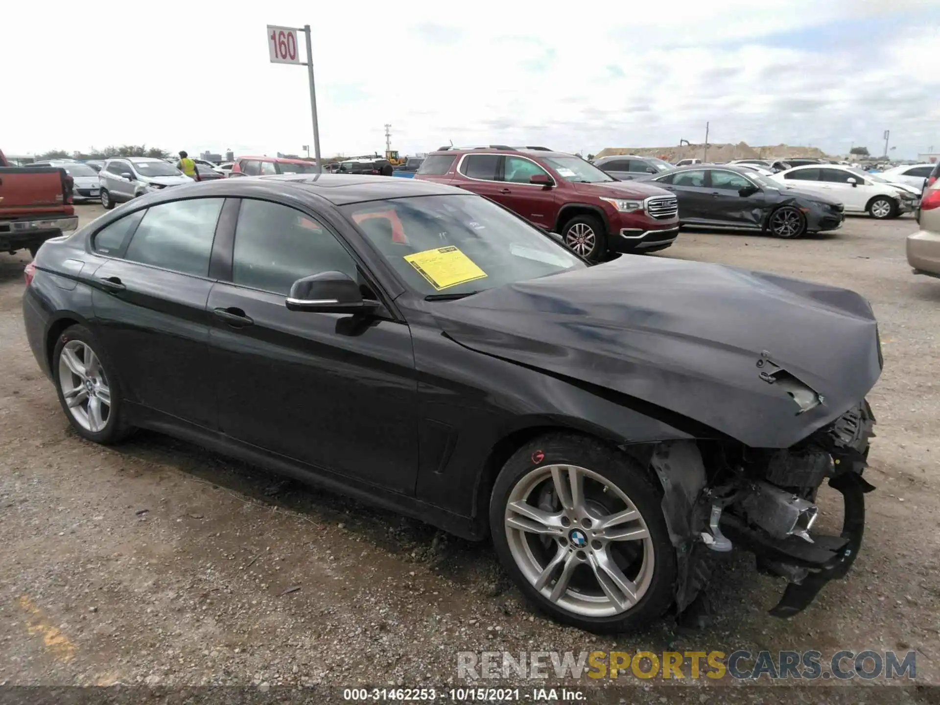 1 Photograph of a damaged car WBA4J1C57KBM18541 BMW 4 SERIES 2019