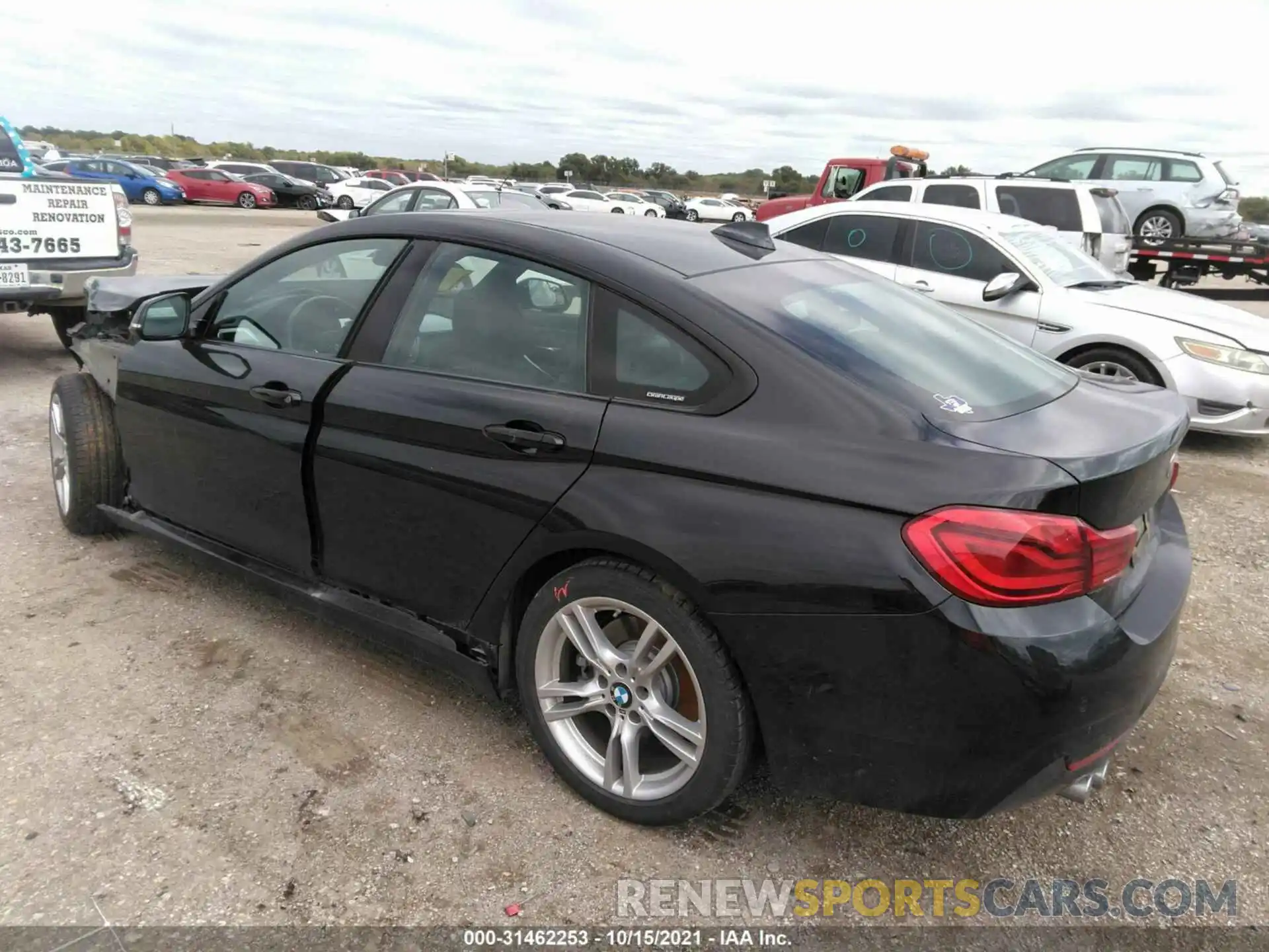 3 Photograph of a damaged car WBA4J1C57KBM18541 BMW 4 SERIES 2019