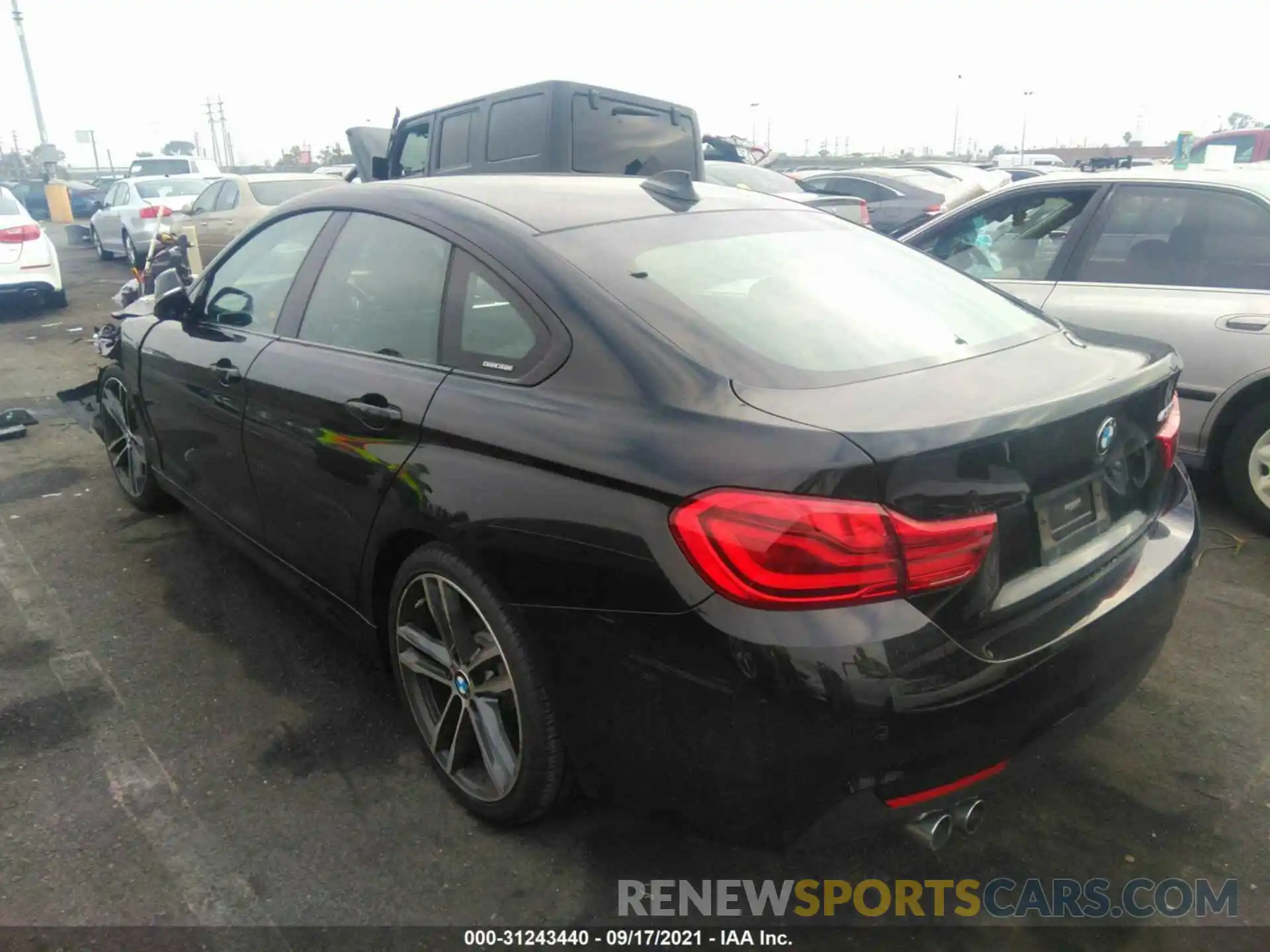 3 Фотография поврежденного автомобиля WBA4J1C57KBM18586 BMW 4 SERIES 2019