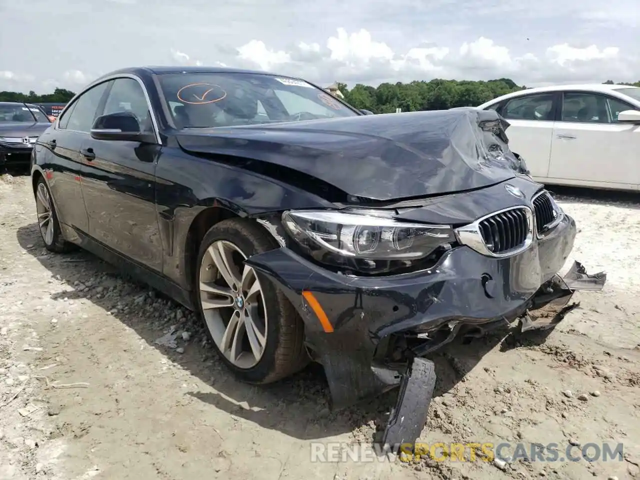 1 Photograph of a damaged car WBA4J1C57KBM18667 BMW 4 SERIES 2019