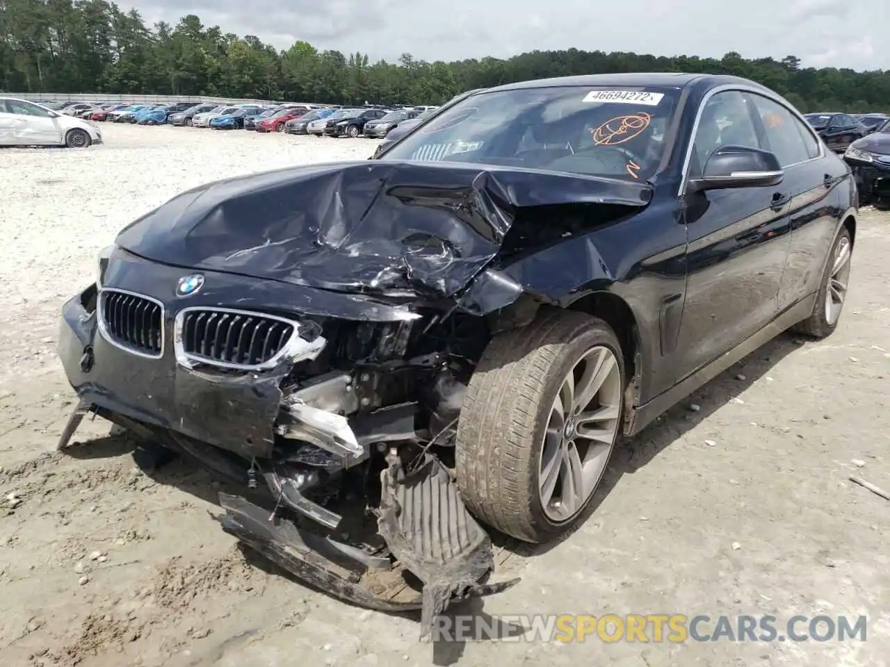 2 Photograph of a damaged car WBA4J1C57KBM18667 BMW 4 SERIES 2019