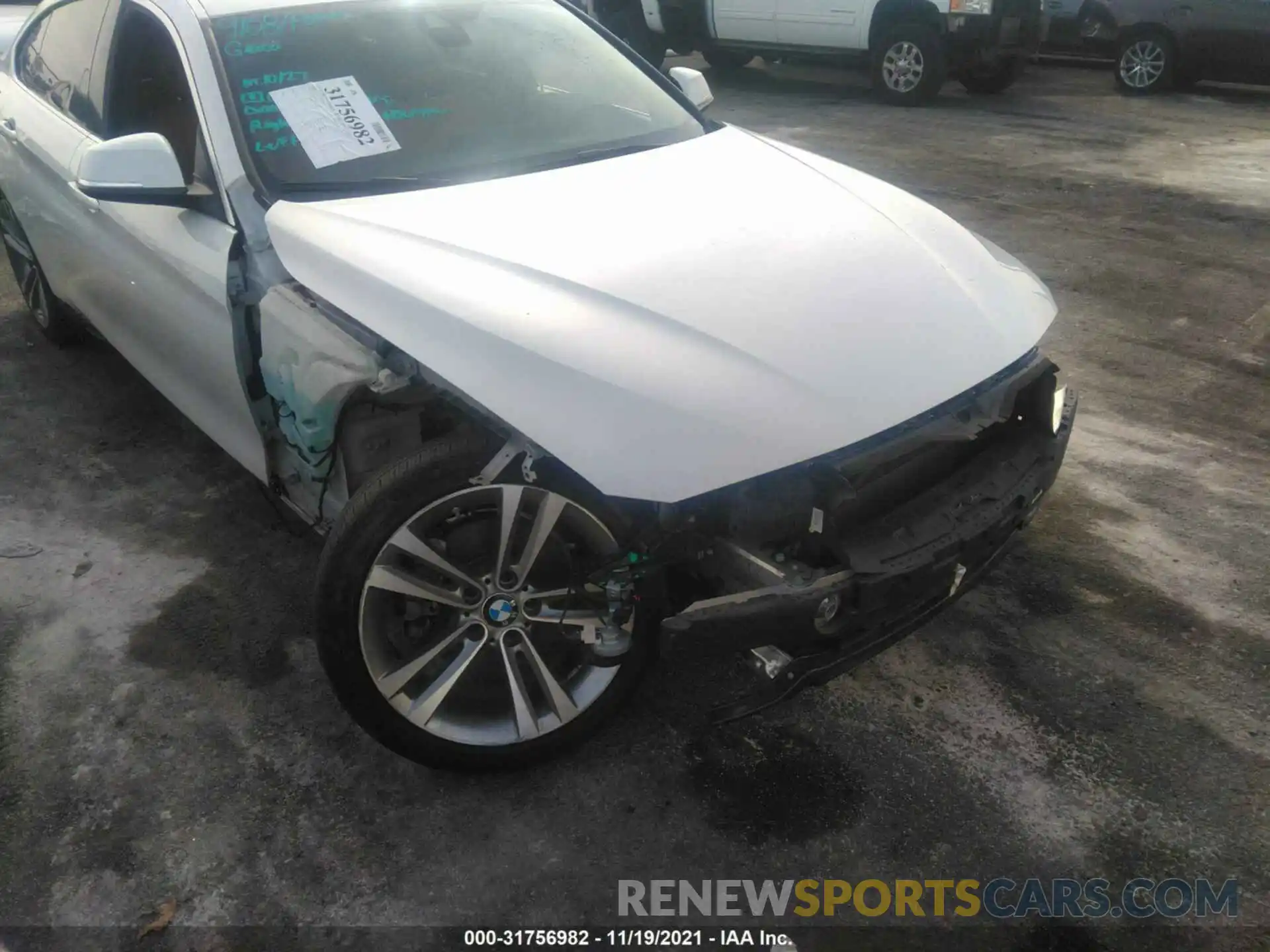 6 Photograph of a damaged car WBA4J1C58KBM12781 BMW 4 SERIES 2019