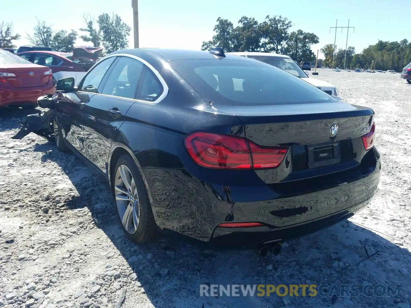 3 Photograph of a damaged car WBA4J1C58KBM13073 BMW 4 SERIES 2019