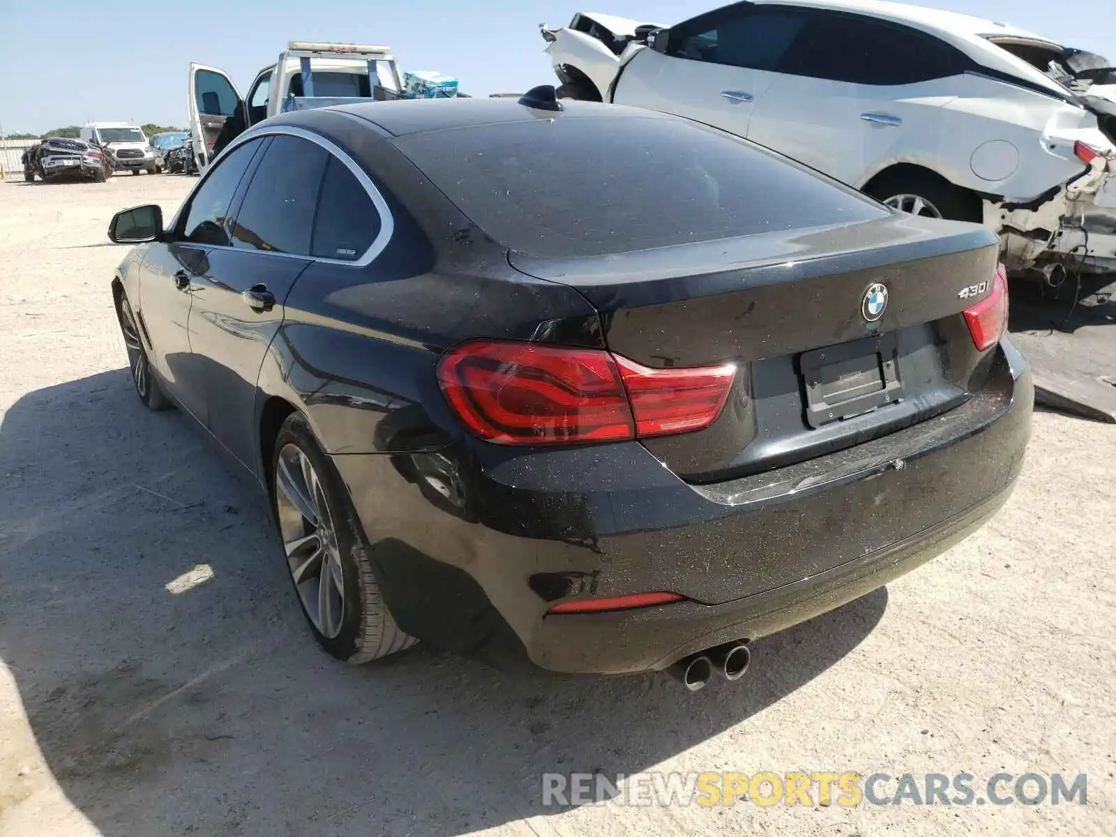 3 Photograph of a damaged car WBA4J1C58KBM13106 BMW 4 SERIES 2019