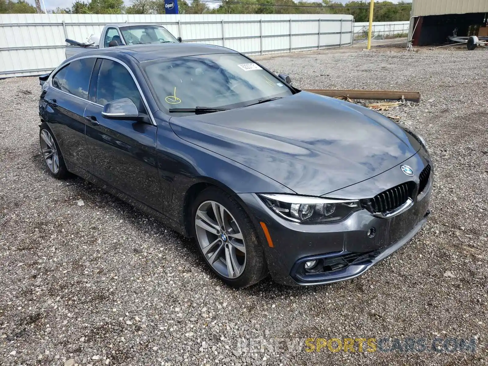 1 Photograph of a damaged car WBA4J1C58KBM13980 BMW 4 SERIES 2019