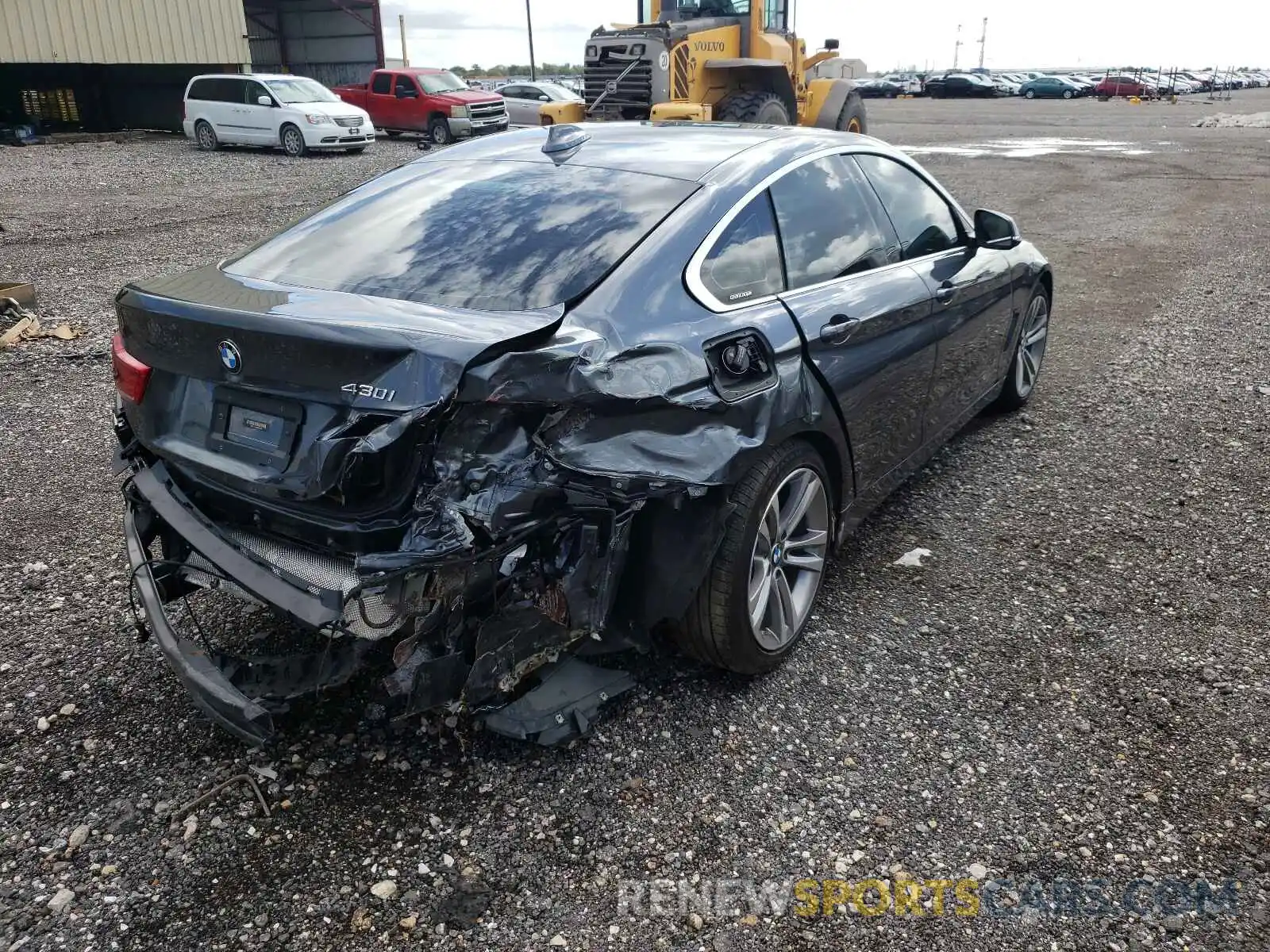 4 Photograph of a damaged car WBA4J1C58KBM13980 BMW 4 SERIES 2019