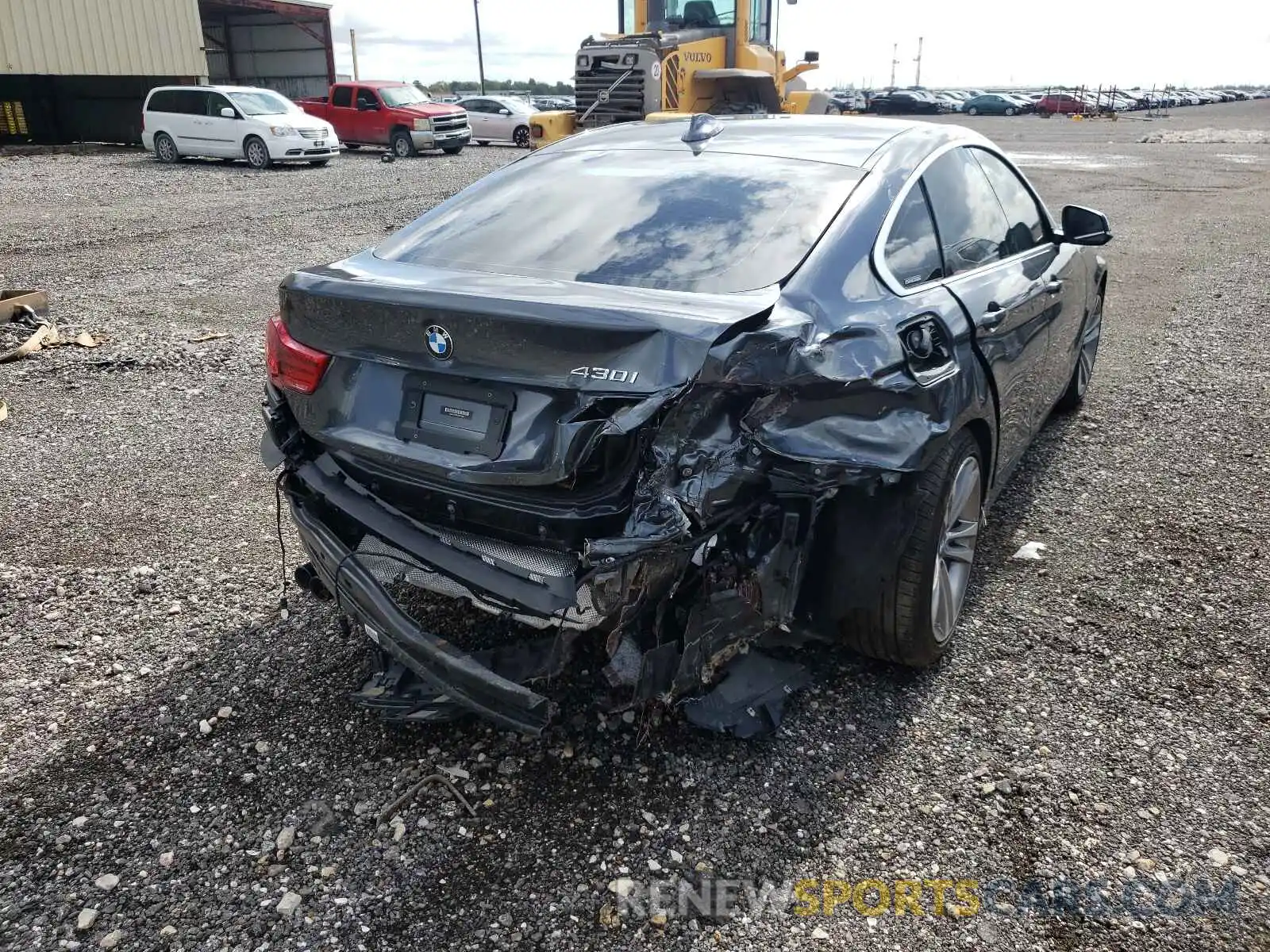 9 Photograph of a damaged car WBA4J1C58KBM13980 BMW 4 SERIES 2019