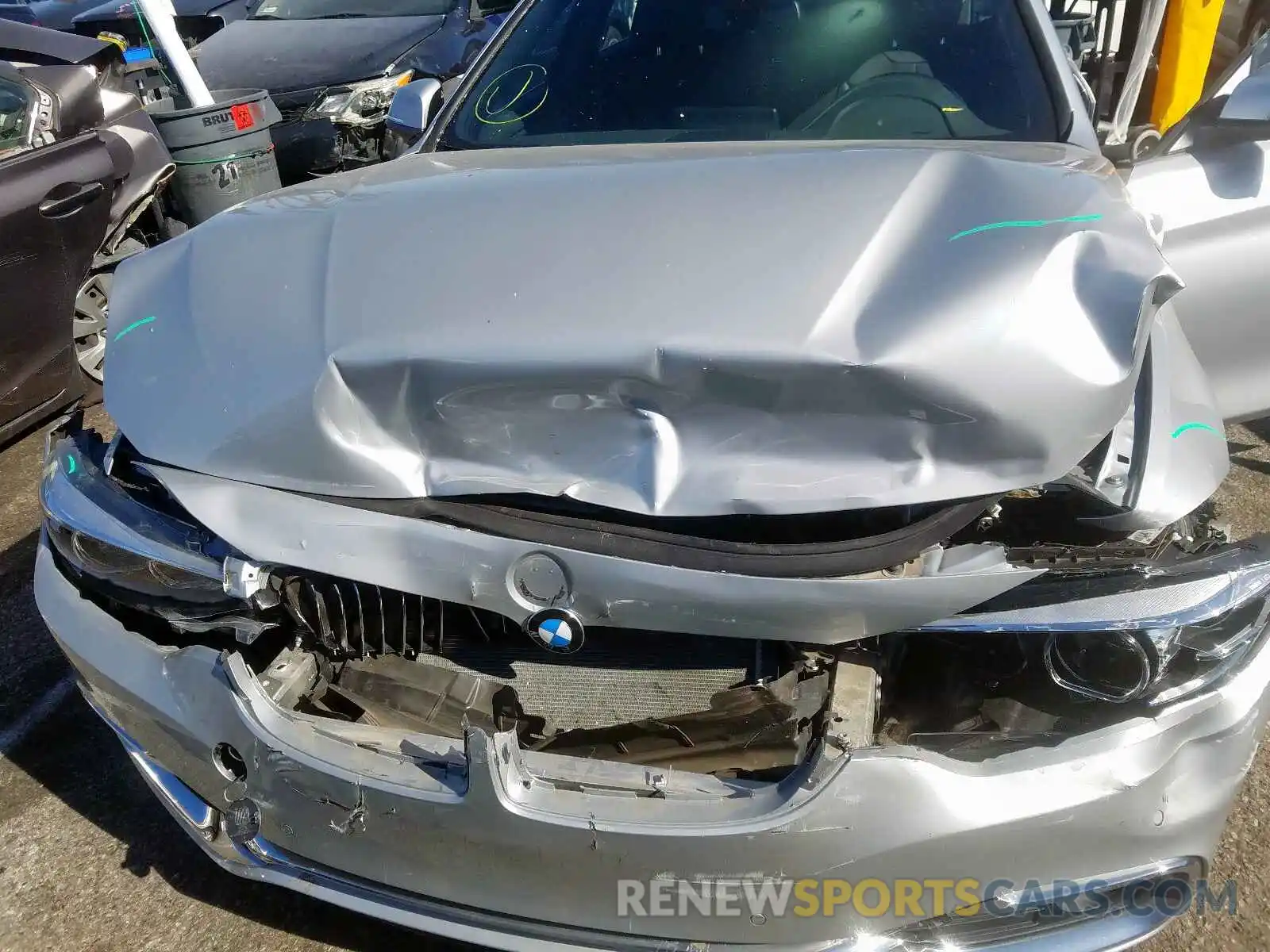 7 Photograph of a damaged car WBA4J1C58KBM14594 BMW 4 SERIES 2019