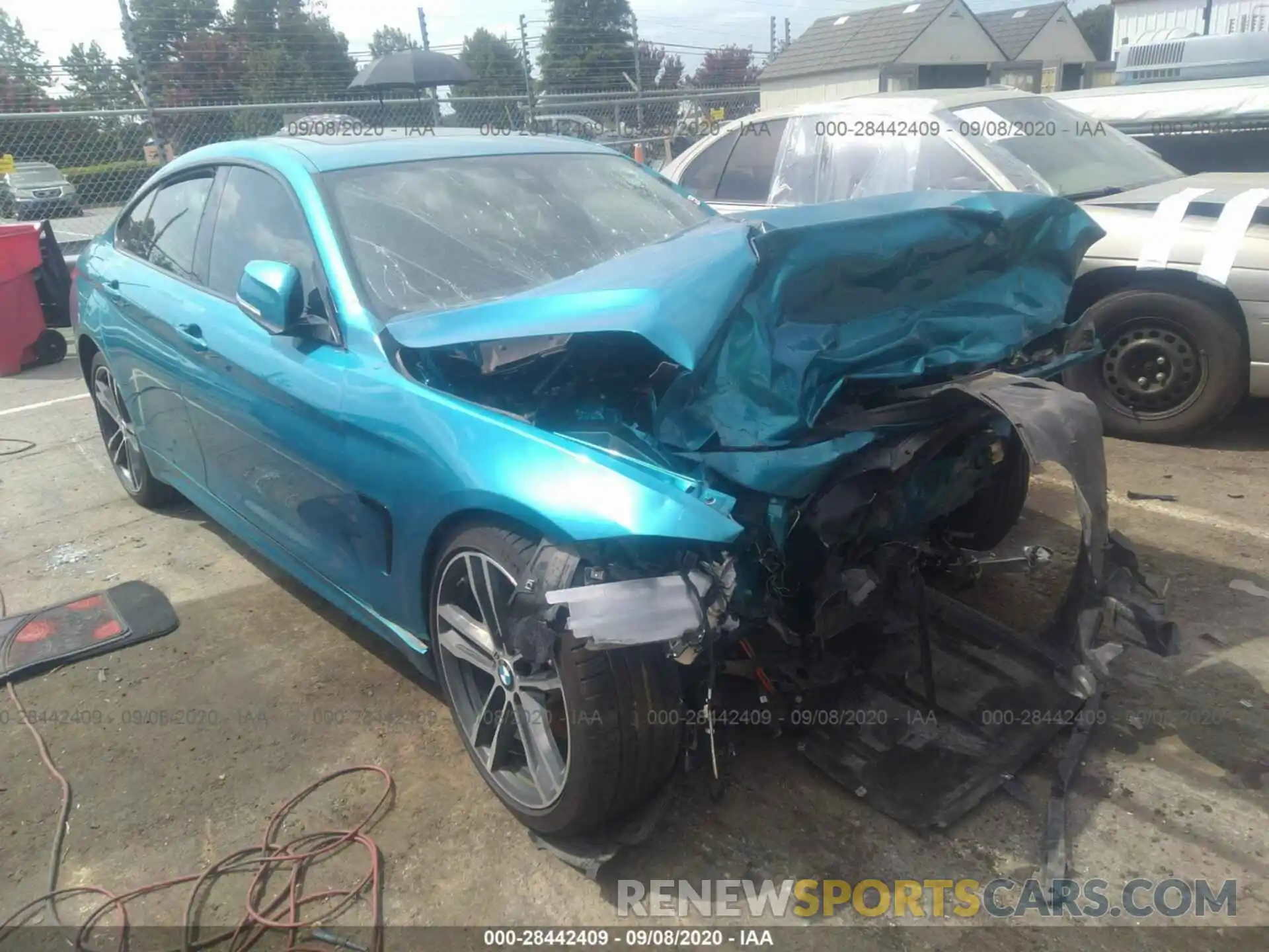 1 Photograph of a damaged car WBA4J1C58KBM15907 BMW 4 SERIES 2019