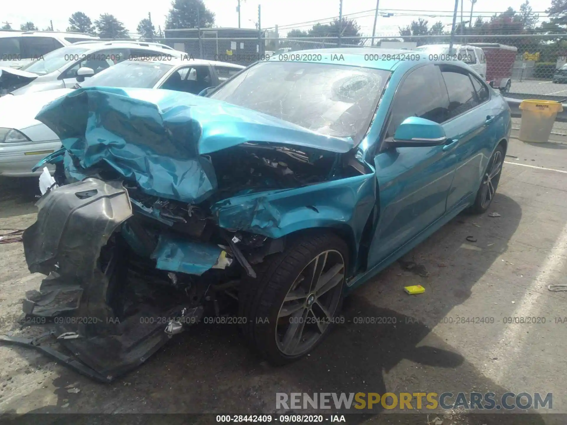 2 Photograph of a damaged car WBA4J1C58KBM15907 BMW 4 SERIES 2019