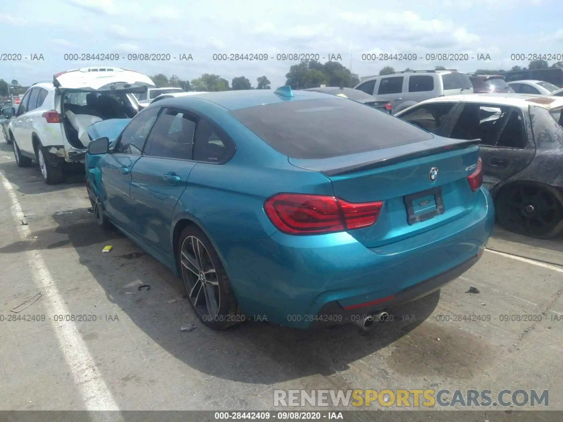 3 Photograph of a damaged car WBA4J1C58KBM15907 BMW 4 SERIES 2019