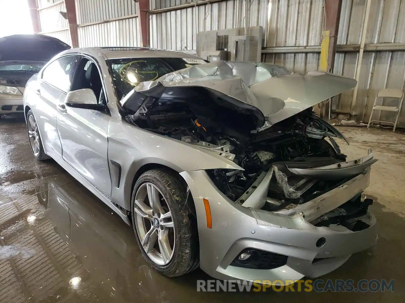 1 Photograph of a damaged car WBA4J1C58KBM17527 BMW 4 SERIES 2019