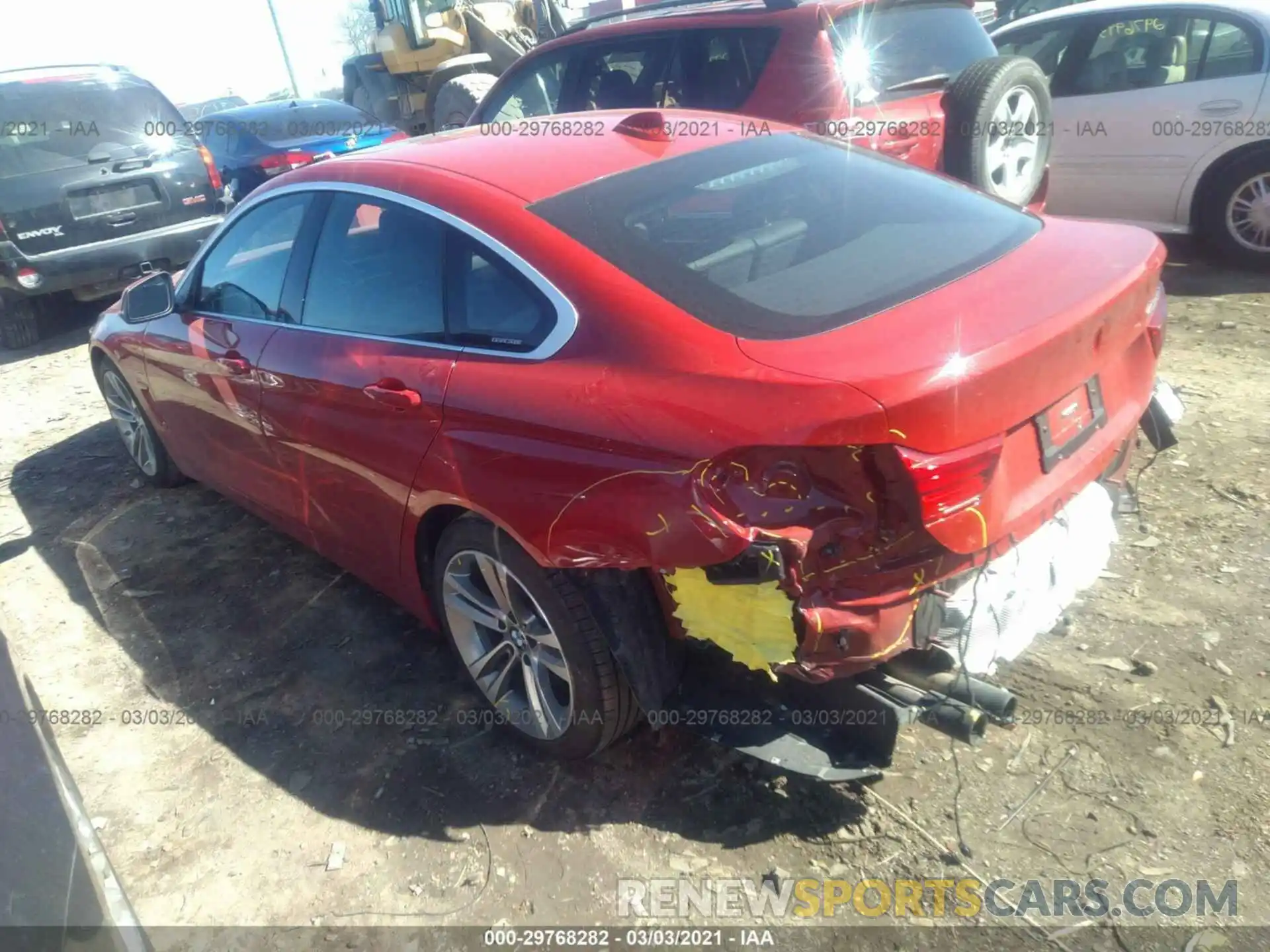 3 Фотография поврежденного автомобиля WBA4J1C58KBM17978 BMW 4 SERIES 2019