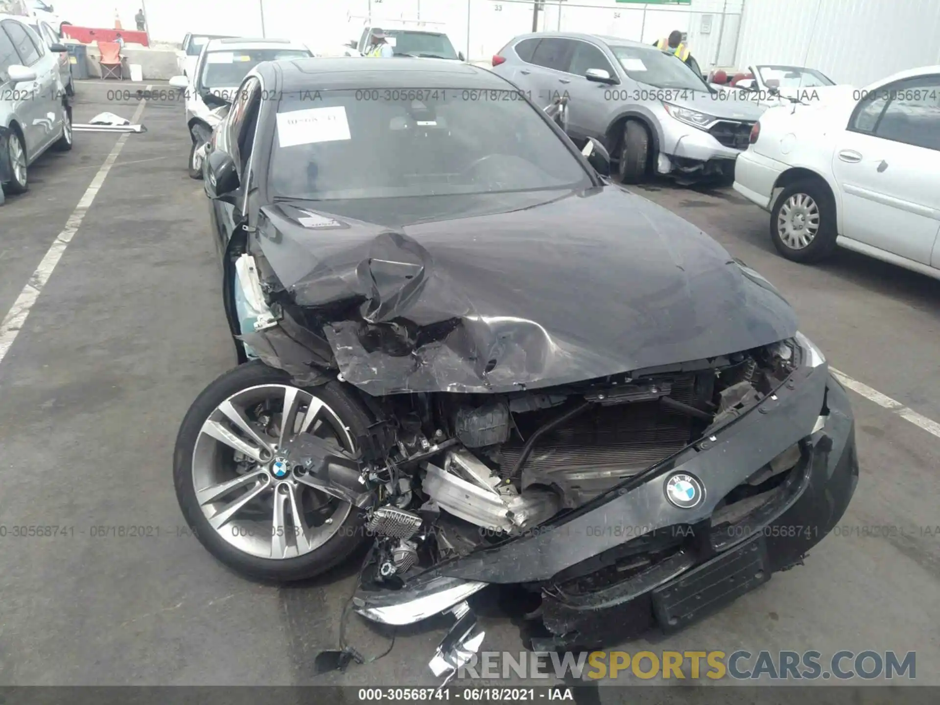 6 Photograph of a damaged car WBA4J1C58KBU67361 BMW 4 SERIES 2019