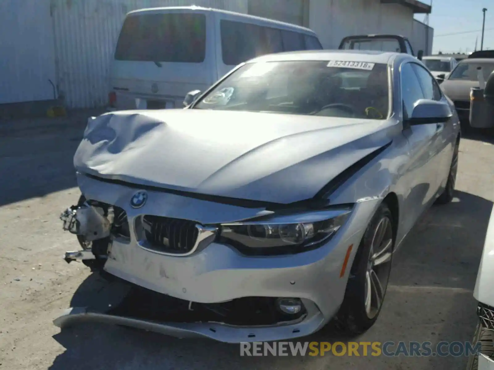 2 Photograph of a damaged car WBA4J1C59KBM12031 BMW 4 SERIES 2019