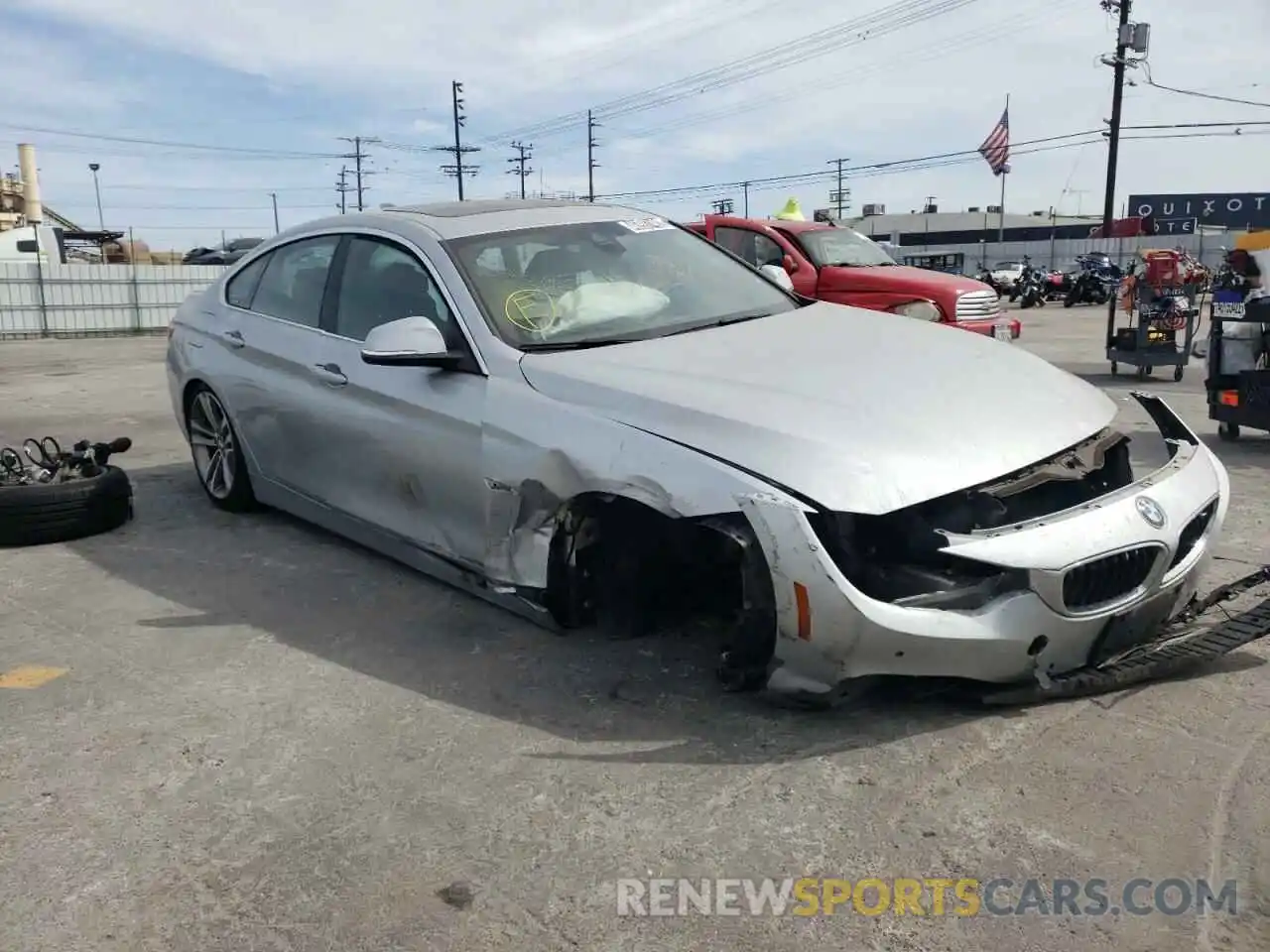 1 Photograph of a damaged car WBA4J1C59KBM12207 BMW 4 SERIES 2019