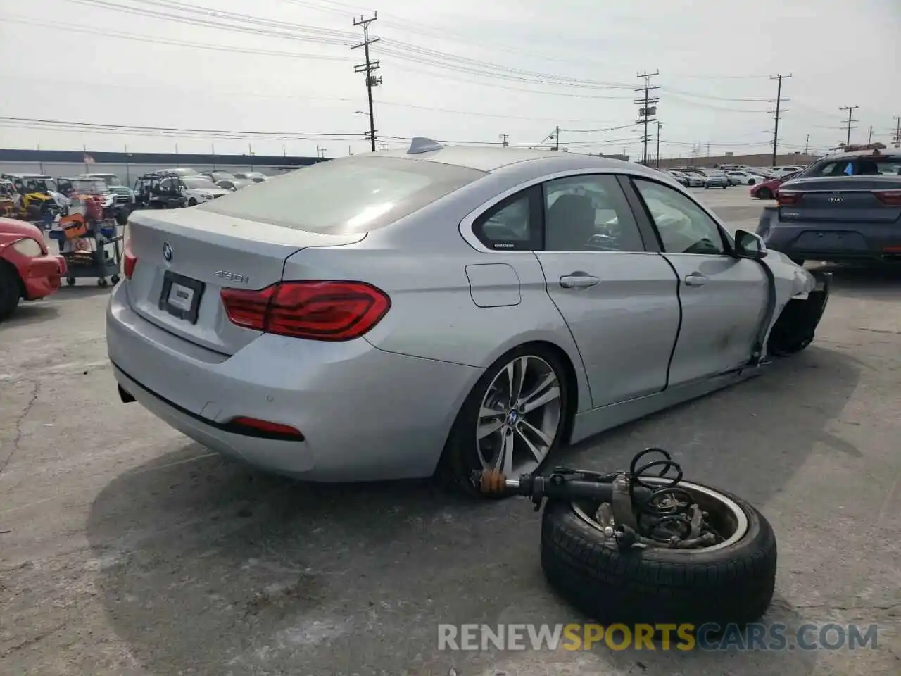 4 Photograph of a damaged car WBA4J1C59KBM12207 BMW 4 SERIES 2019