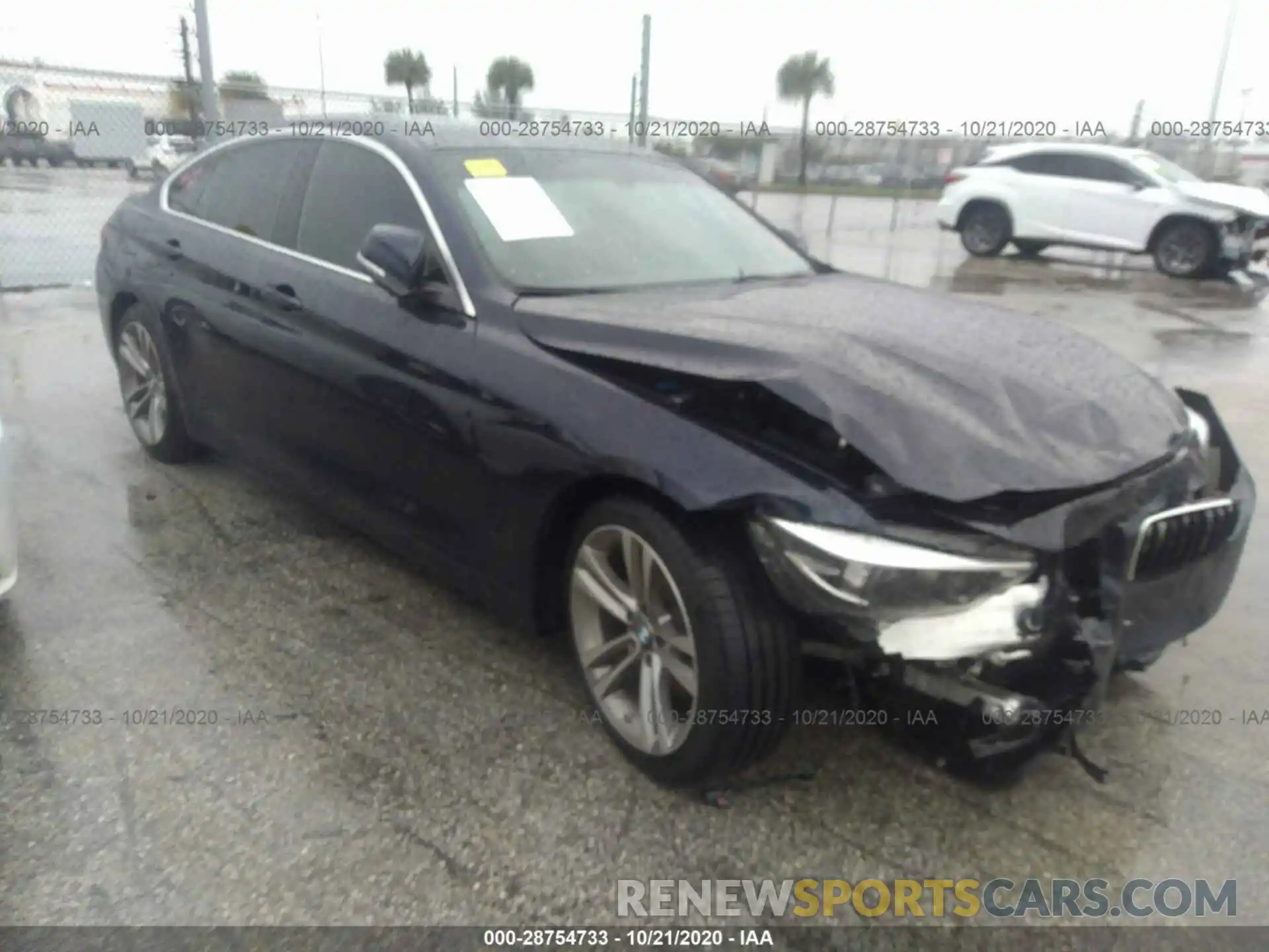 1 Photograph of a damaged car WBA4J1C59KBM12529 BMW 4 SERIES 2019