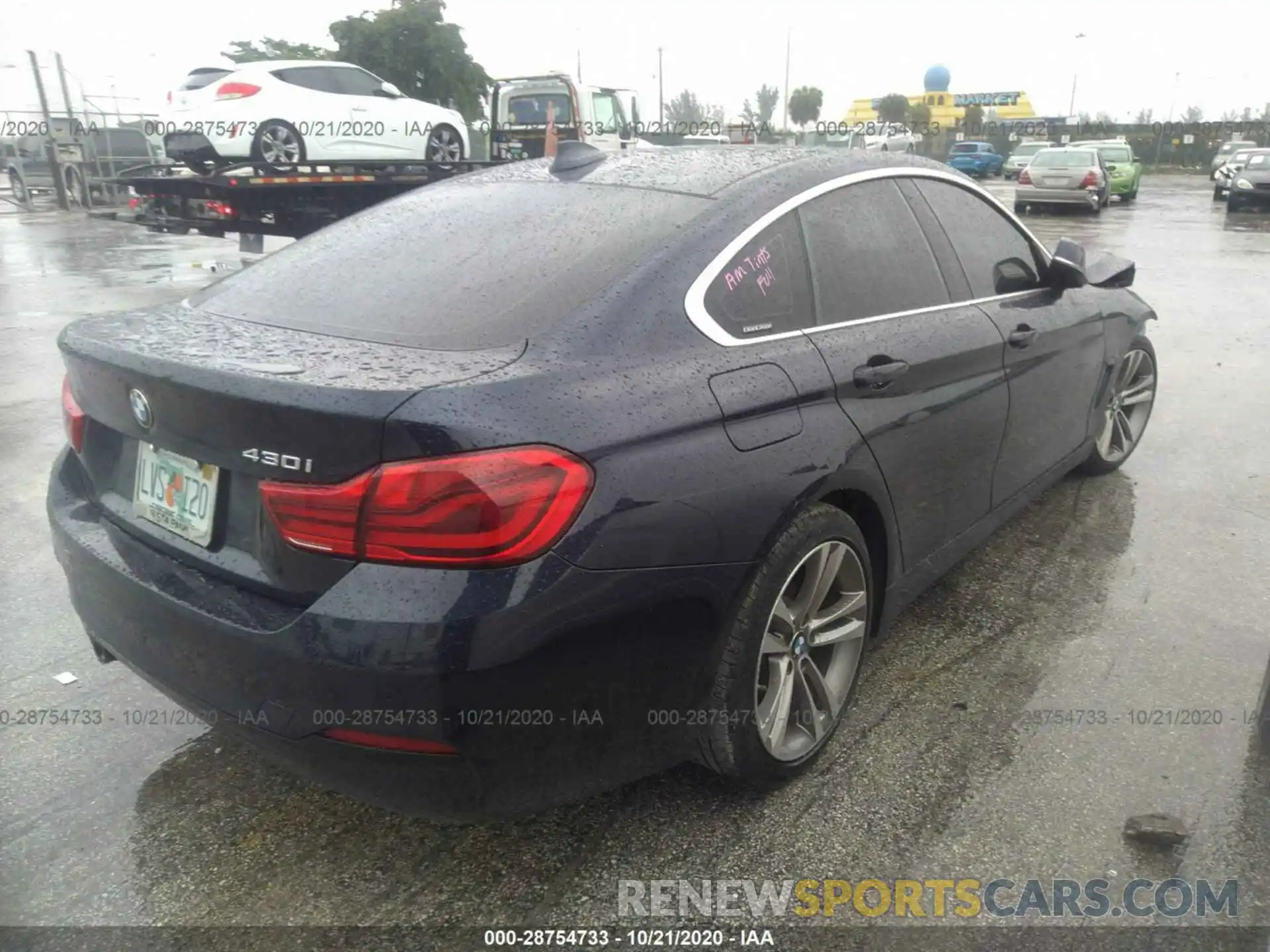 4 Photograph of a damaged car WBA4J1C59KBM12529 BMW 4 SERIES 2019