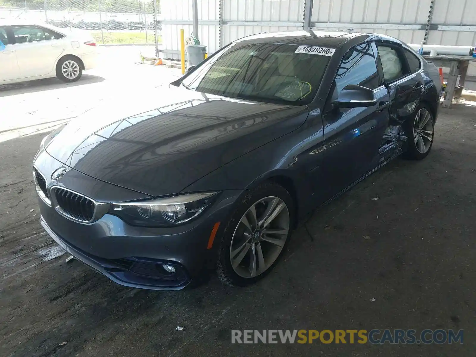 2 Photograph of a damaged car WBA4J1C59KBM13261 BMW 4 SERIES 2019