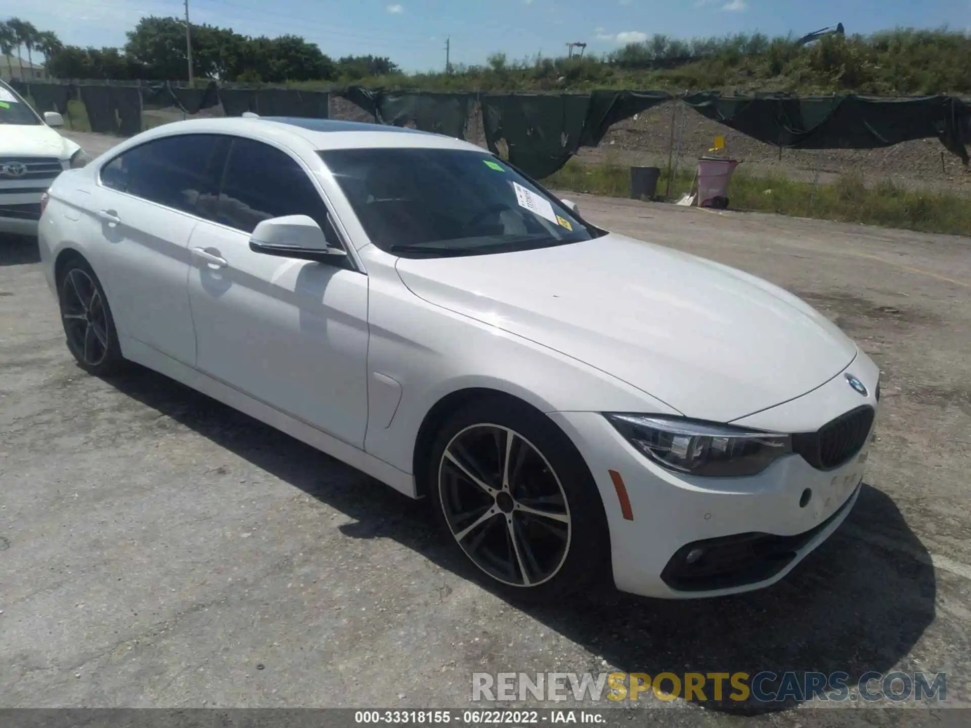 1 Photograph of a damaged car WBA4J1C59KBM13809 BMW 4 SERIES 2019