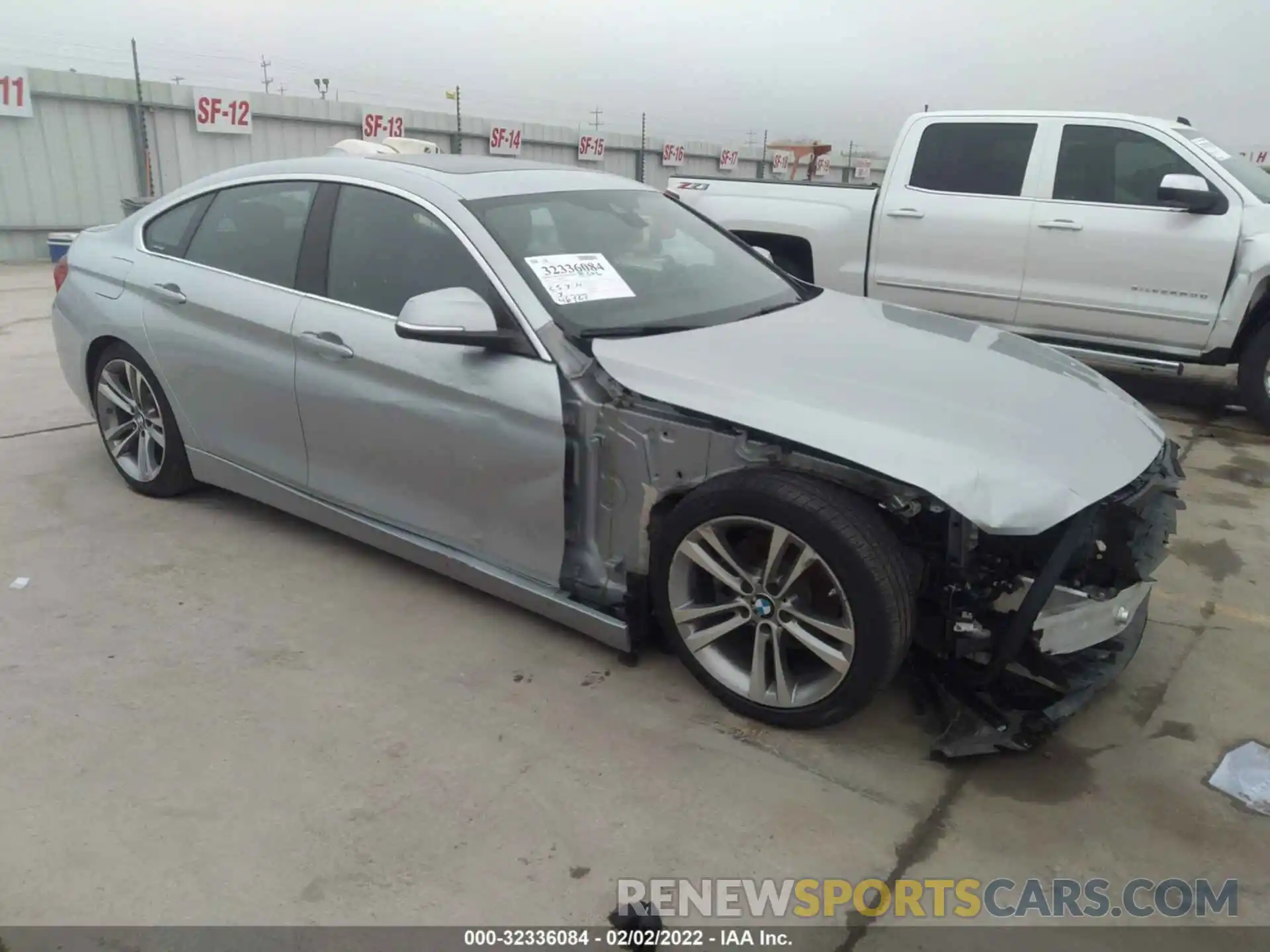 1 Photograph of a damaged car WBA4J1C59KBM14202 BMW 4 SERIES 2019