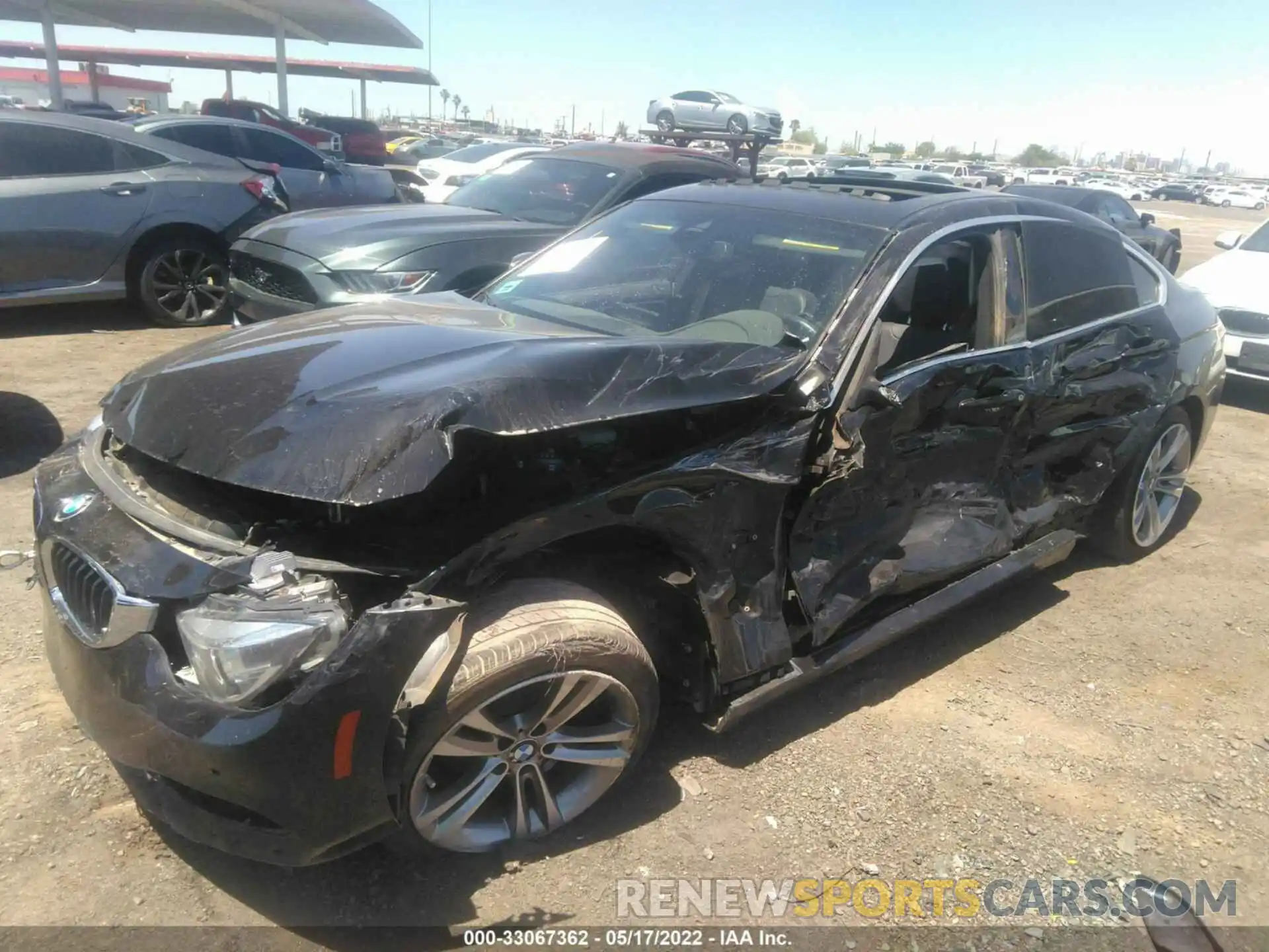 2 Photograph of a damaged car WBA4J1C59KBM14314 BMW 4 SERIES 2019