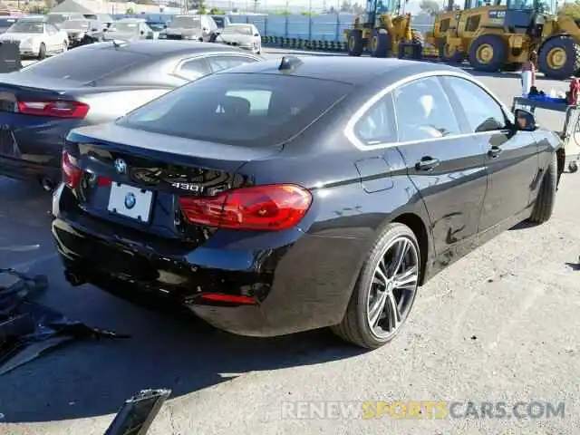 4 Photograph of a damaged car WBA4J1C59KBM15673 BMW 4 SERIES 2019