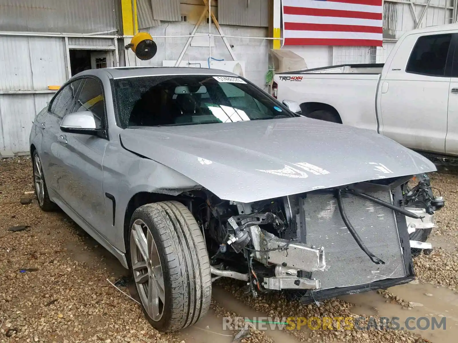 1 Photograph of a damaged car WBA4J1C59KBM15835 BMW 4 SERIES 2019