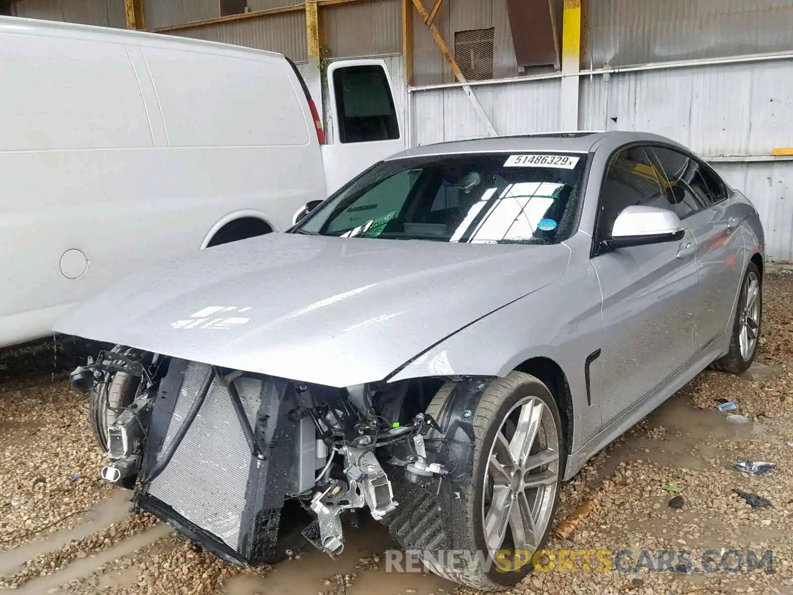 2 Photograph of a damaged car WBA4J1C59KBM15835 BMW 4 SERIES 2019