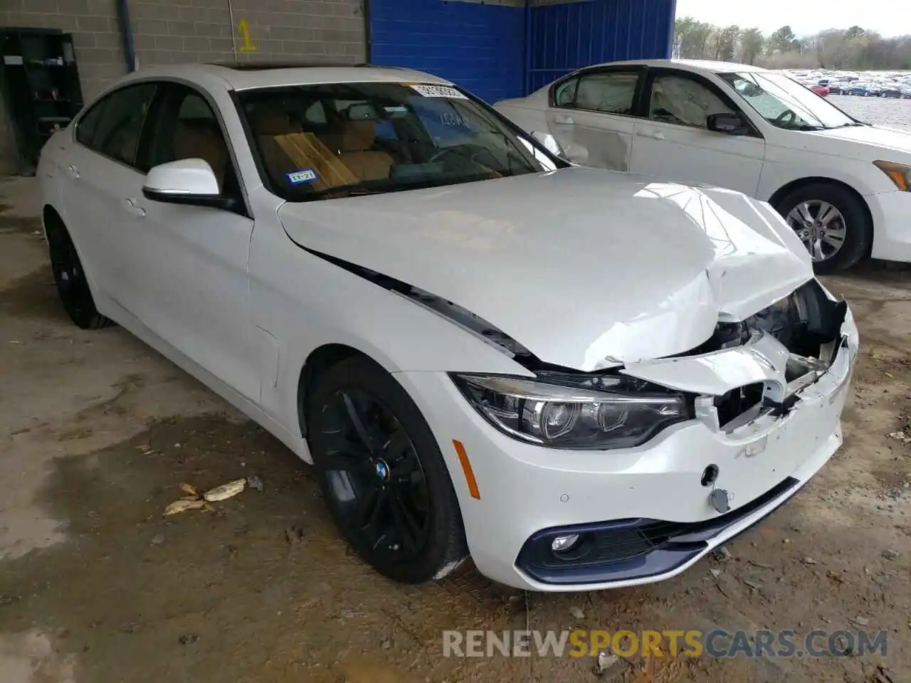 1 Photograph of a damaged car WBA4J1C59KBM15849 BMW 4 SERIES 2019