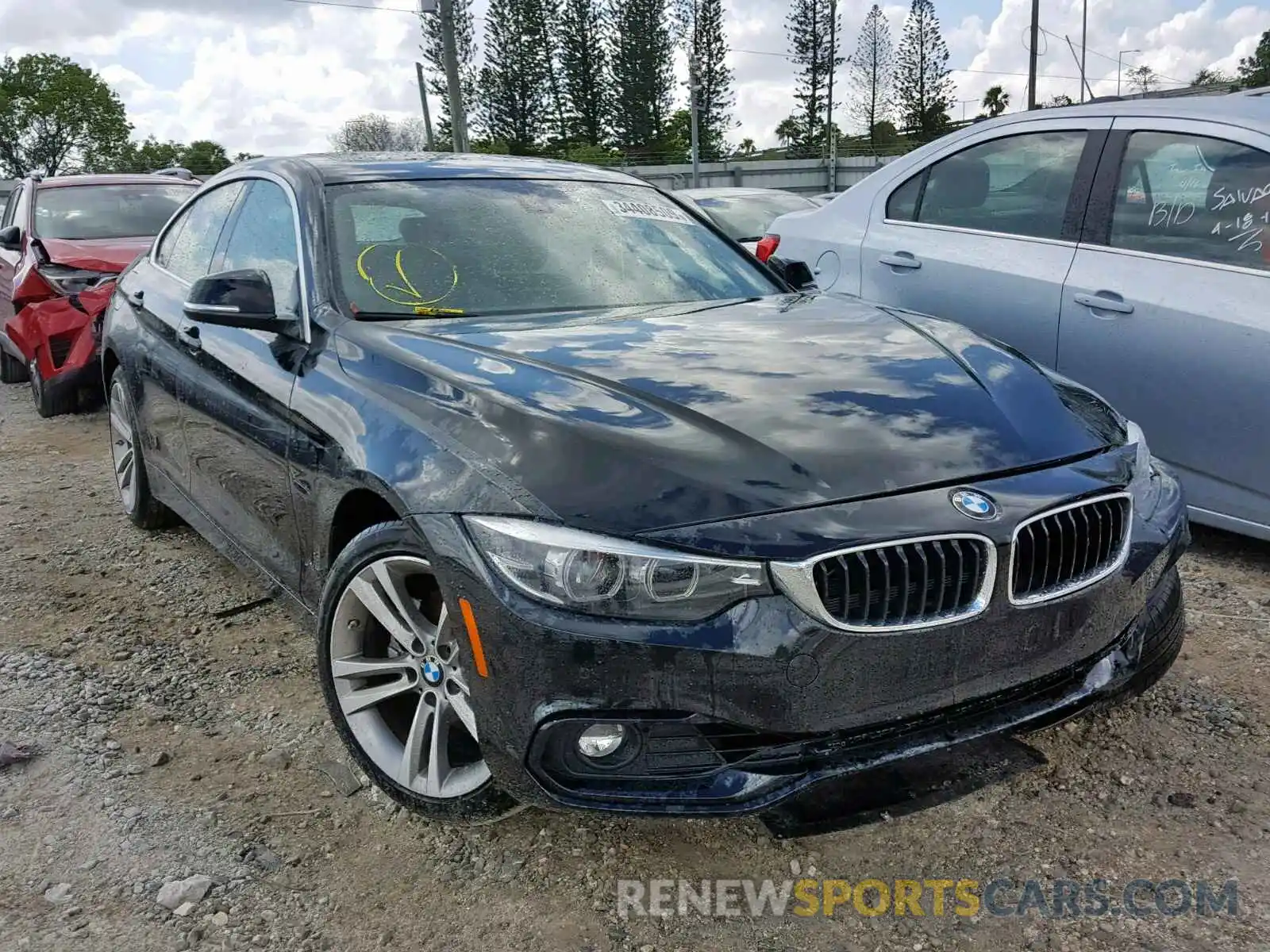 1 Photograph of a damaged car WBA4J1C59KBM16757 BMW 4 SERIES 2019