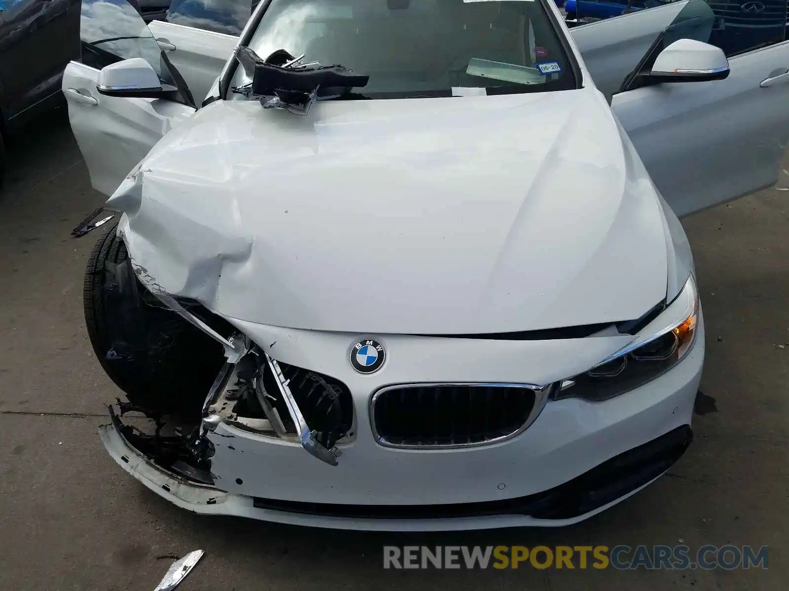 7 Photograph of a damaged car WBA4J1C59KBM16807 BMW 4 SERIES 2019