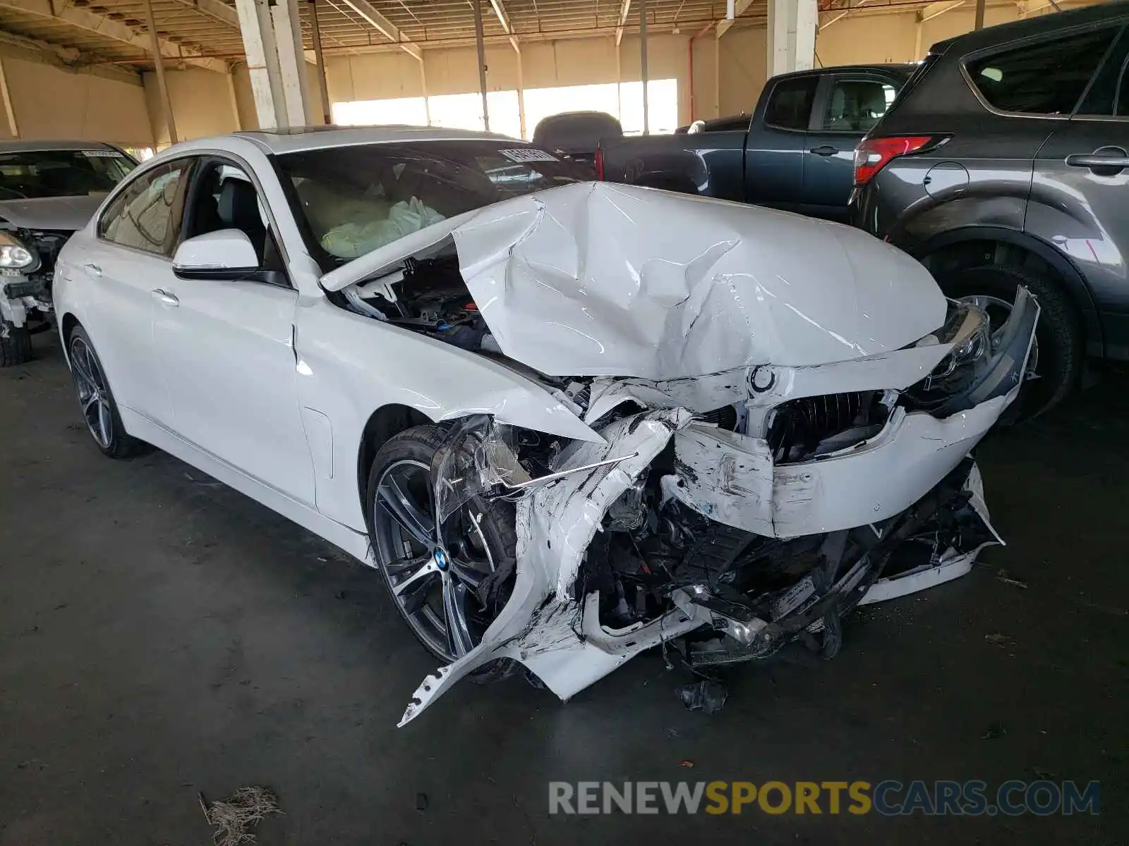 1 Photograph of a damaged car WBA4J1C59KBM18203 BMW 4 SERIES 2019