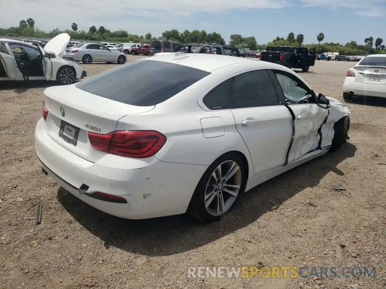 4 Photograph of a damaged car WBA4J1C59KBM18900 BMW 4 SERIES 2019