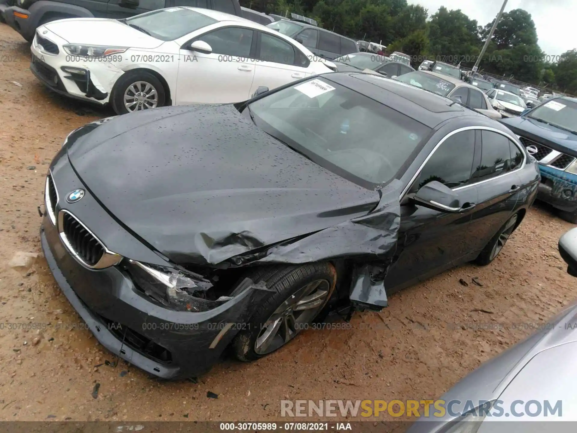 2 Photograph of a damaged car WBA4J1C5XKBM15665 BMW 4 SERIES 2019