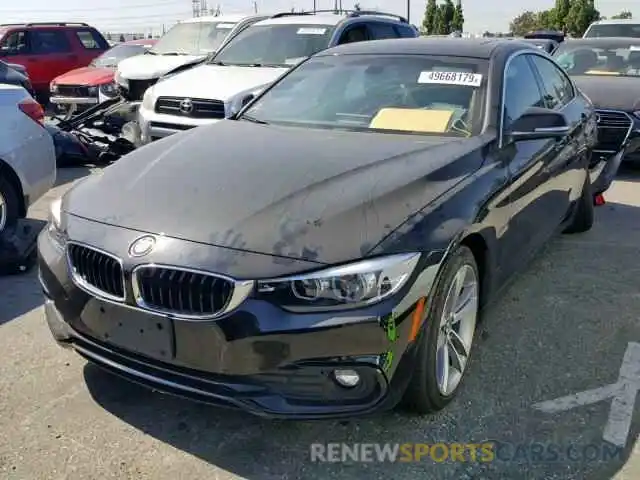 2 Photograph of a damaged car WBA4J1C5XKBM15990 BMW 4 SERIES 2019