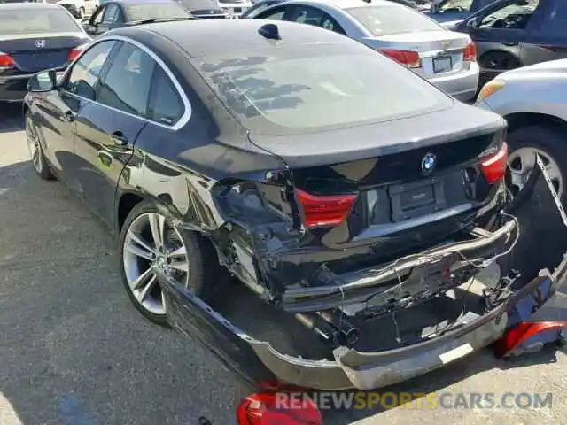 3 Photograph of a damaged car WBA4J1C5XKBM15990 BMW 4 SERIES 2019