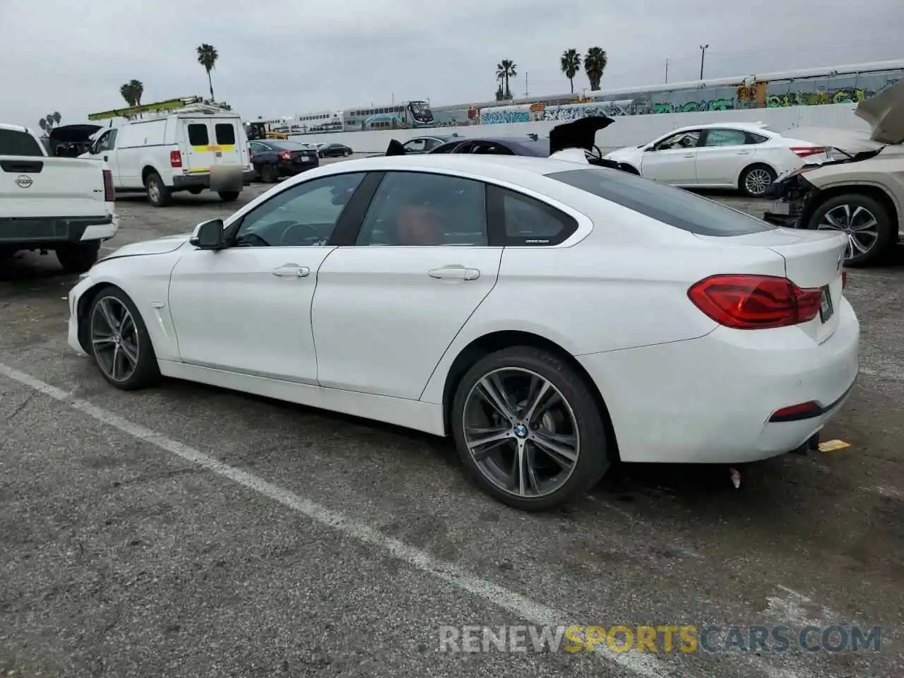 2 Photograph of a damaged car WBA4J1C5XKBM16475 BMW 4 SERIES 2019