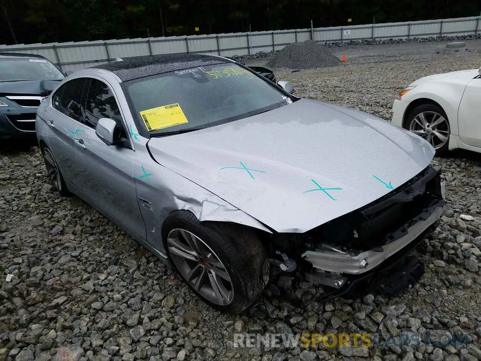 1 Photograph of a damaged car WBA4J1C5XKBM16590 BMW 4 SERIES 2019