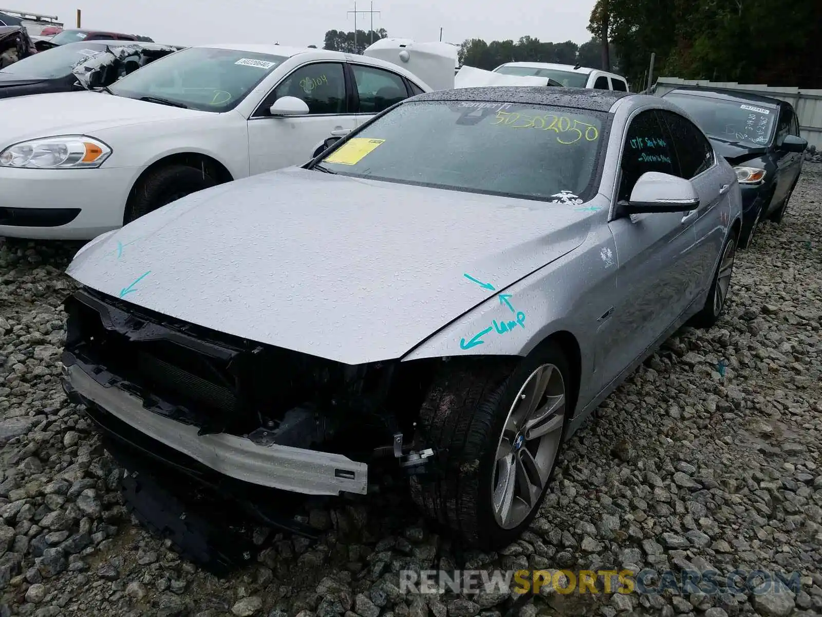 2 Photograph of a damaged car WBA4J1C5XKBM16590 BMW 4 SERIES 2019