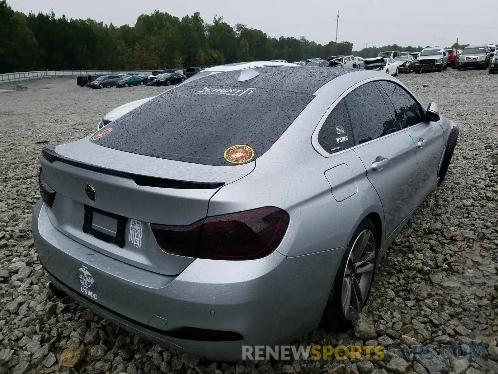 4 Photograph of a damaged car WBA4J1C5XKBM16590 BMW 4 SERIES 2019