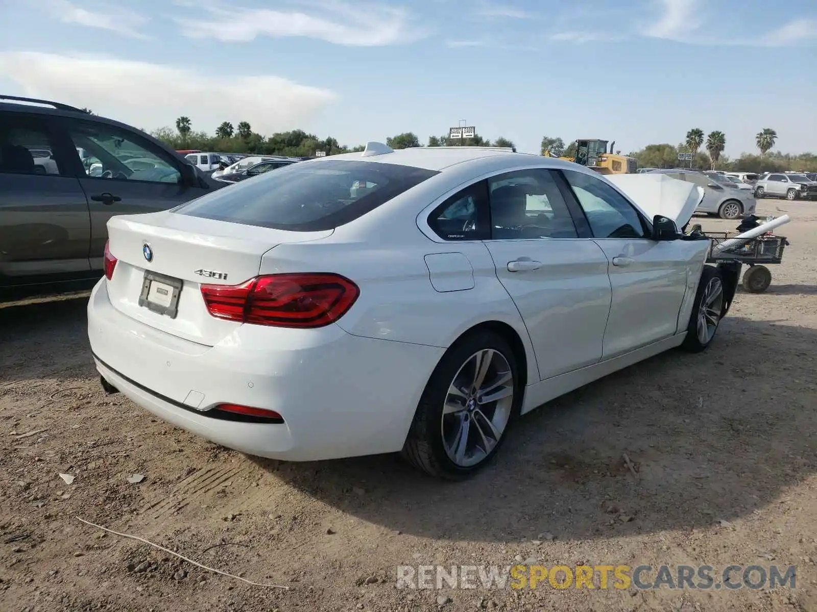 4 Photograph of a damaged car WBA4J1C5XKBM16668 BMW 4 SERIES 2019