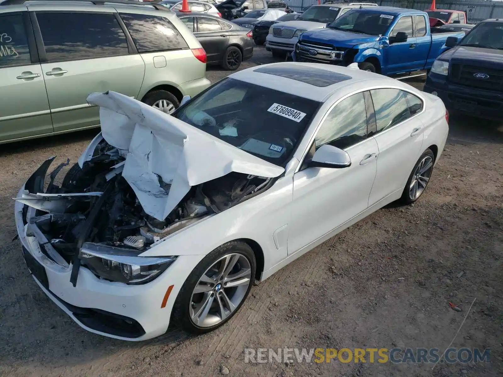 9 Photograph of a damaged car WBA4J1C5XKBM16668 BMW 4 SERIES 2019