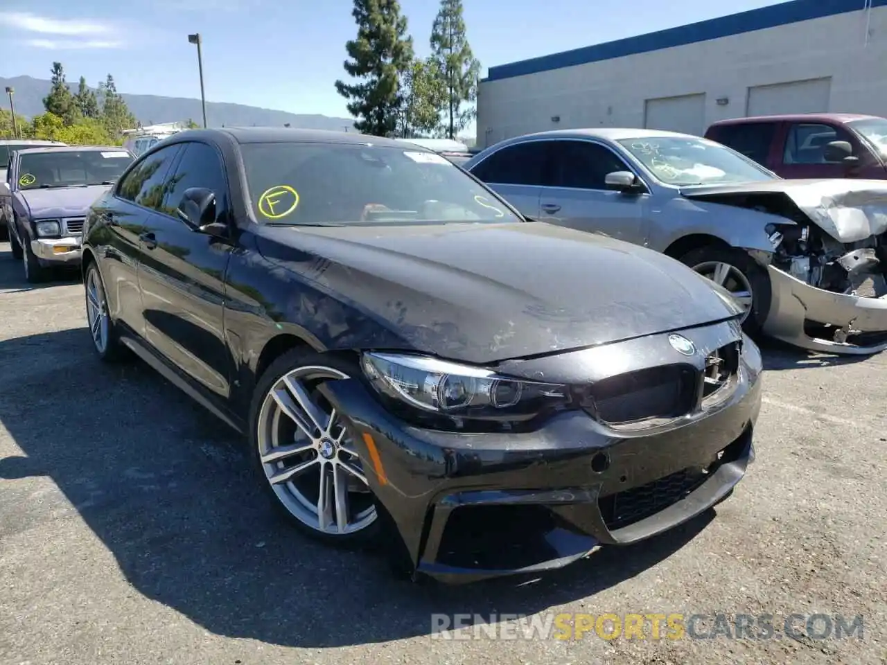 1 Photograph of a damaged car WBA4J1C5XKBM16752 BMW 4 SERIES 2019