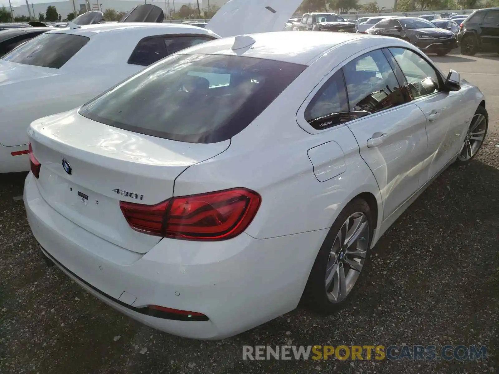 4 Photograph of a damaged car WBA4J1C5XKBM17559 BMW 4 SERIES 2019