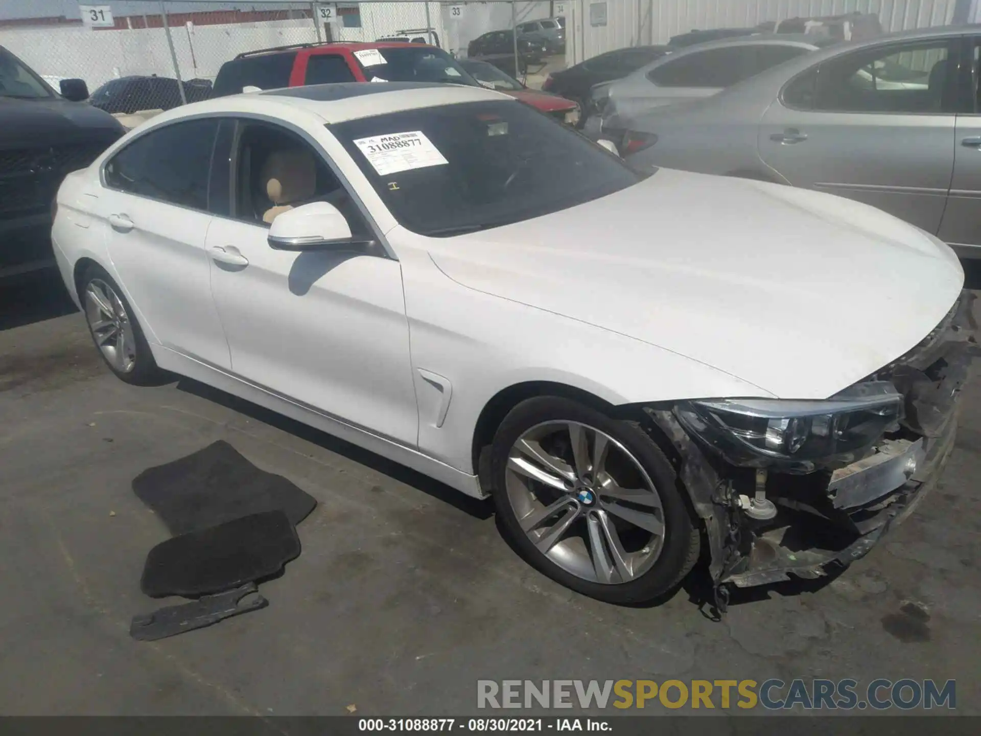 1 Photograph of a damaged car WBA4J1C5XKBM18095 BMW 4 SERIES 2019