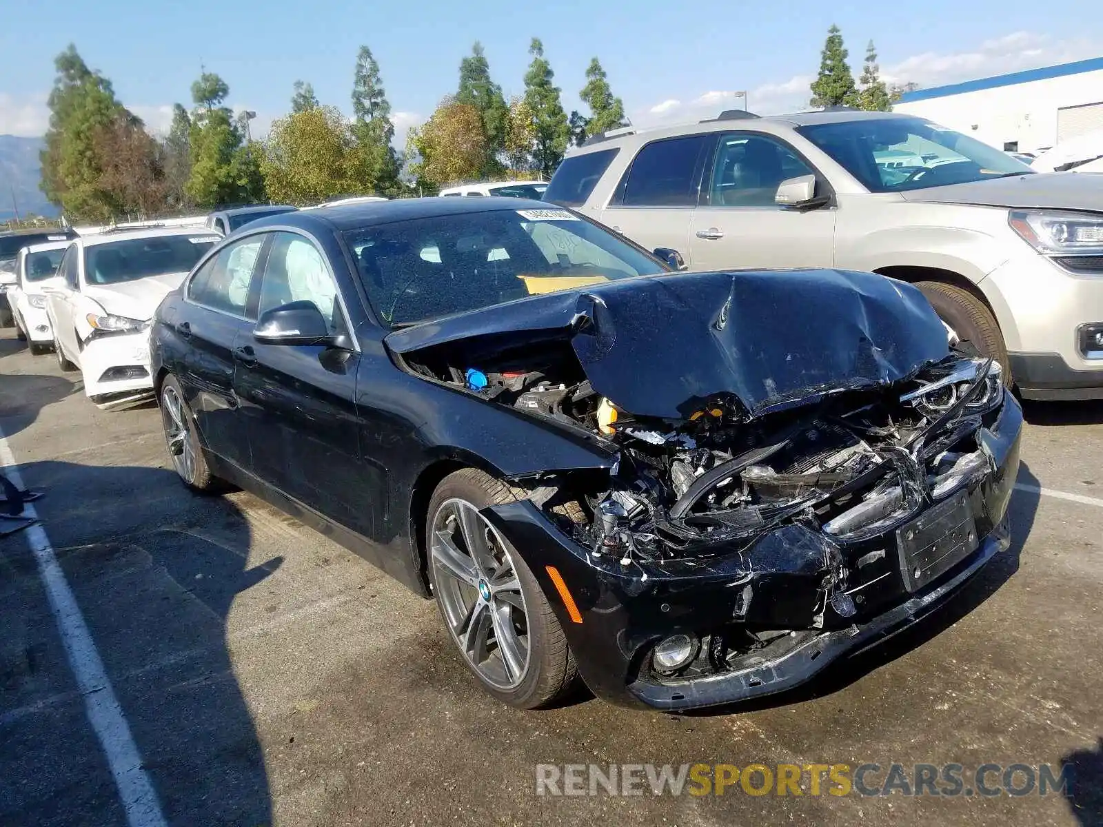 1 Photograph of a damaged car WBA4J1C5XKBM18260 BMW 4 SERIES 2019