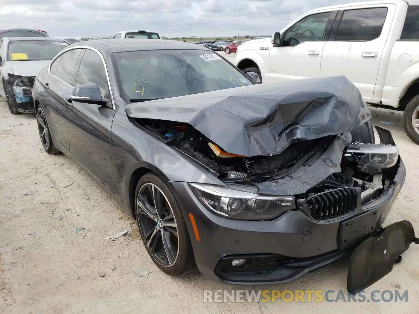 1 Photograph of a damaged car WBA4J1C5XKBM19151 BMW 4 SERIES 2019