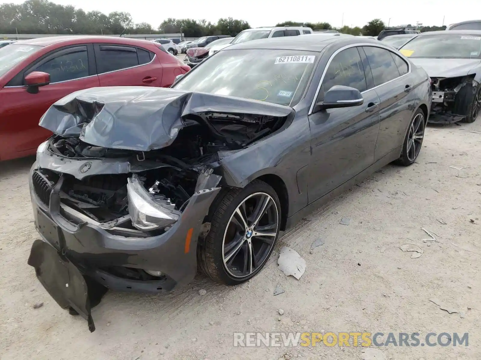 2 Photograph of a damaged car WBA4J1C5XKBM19151 BMW 4 SERIES 2019